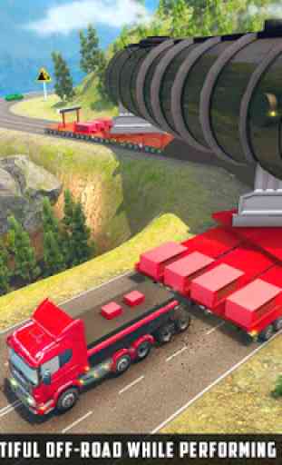 Oversized Load Cargo Truck Simulator 2019 1