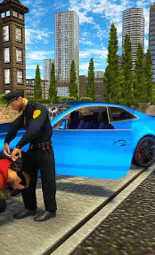 Real Police Gangster Car Chase: Driving Simulator 4
