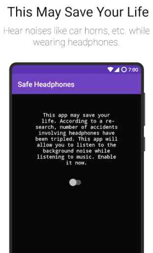 Safe Headphones - Hear Background Noises 2