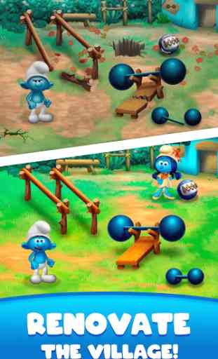 Smurfs Bubble Shooter Story 2
