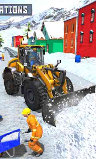Snow Heavy Excavator Simulator 2019 1