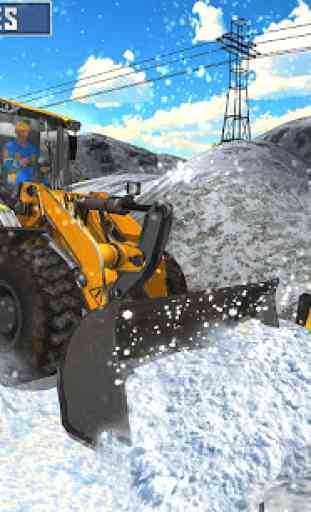 Snow Heavy Excavator Simulator 2019 4
