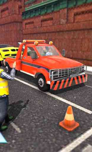 Tow Truck Car Transporter Driving And Parking 2