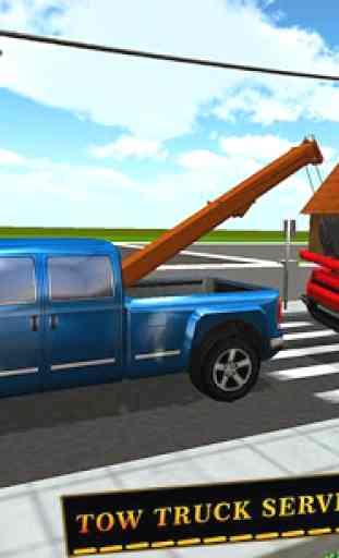 Tow Truck Car transporter Sim 2