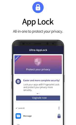 Ultra AppLock-Ultra AppLock protects your privacy. 1
