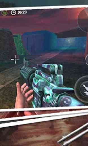 Zombie 3D Gun Shooter: Free Survival Shooting Game 3