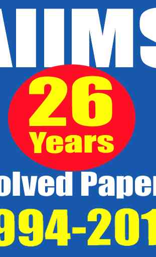 26 Years AIIMS Solved Papers 1994-2019 1