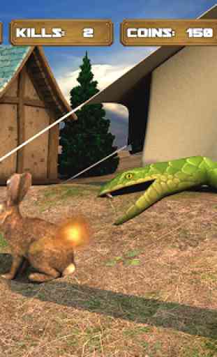 3D Angry Anaconda snakes attack simulator 2019 2