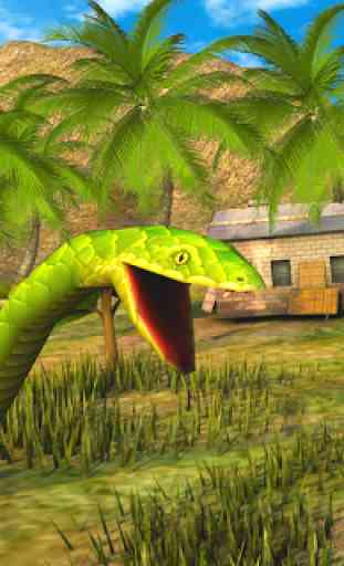 3D Angry Anaconda snakes attack simulator 2019 4