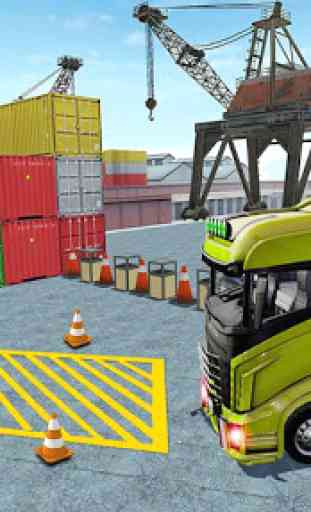 3D Truck Parking Simulator 2019: Real Truck Games 2