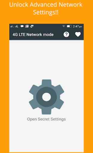 4G Only Network Mode 1