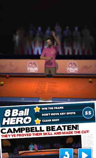 8 Ball Hero - Pool Billiards Puzzle Game 1
