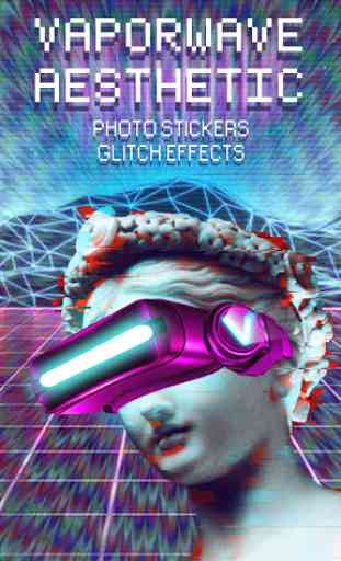 Aesthetic Photo Editor - Vaporwave Pic Stickers 1
