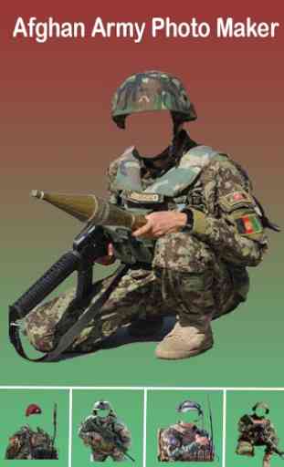 Afghan Army Uniform Changer: Army Suit Editor 2019 1