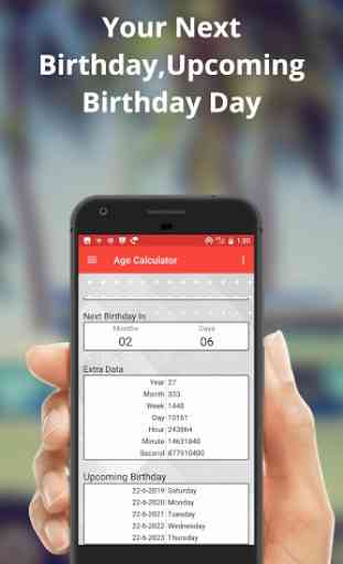 Age Calculator - Birthday Date Saver 2