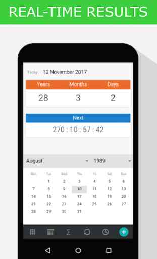 Age Calculator - Date & age, Birthday countdown 1