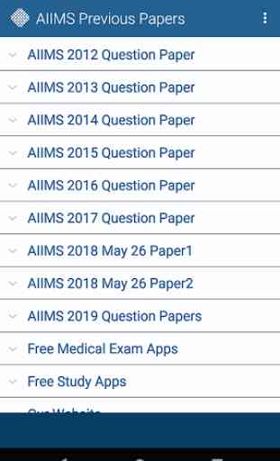 AIIMS Previous Question Papers 1