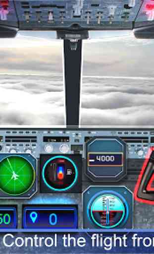 Airplane Pilot Cabin – Flight Simulator 3D 1