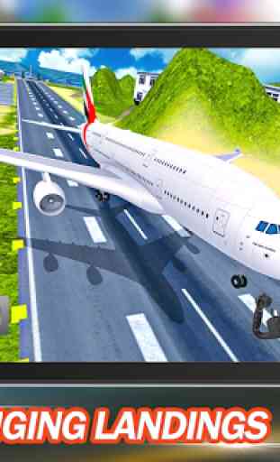 Airplane Real Flight Pilot Fly Simulator 3D 2019 1