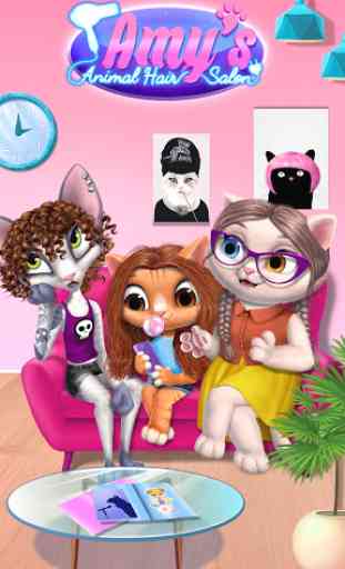 Amy's Animal Hair Salon - Cat Fashion & Hairstyles 1