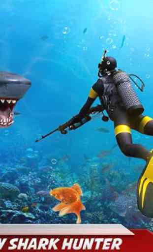 Angry Shark Attack: Deep Sea Shark Hunting Games 1