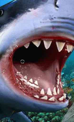 Angry Shark Attack: Deep Sea Shark Hunting Games 2