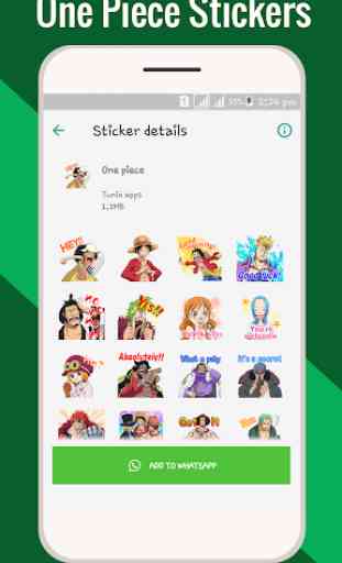 Anime stickers for WhatsApp : Anime sticker packs 1