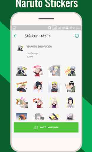 Anime stickers for WhatsApp : Anime sticker packs 2