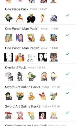 Anime Stickers for WhatsApp - by Yvelat 4