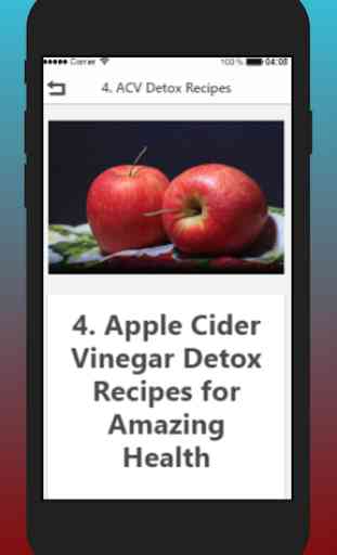 Apple Cider Vinegar Detox 3