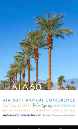 ATA 60th Annual Conference 1