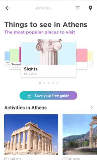 Athens Travel Guide in English with map 2