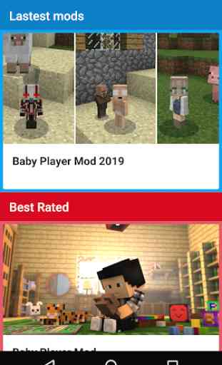 Baby Player Mod for MCPE 1