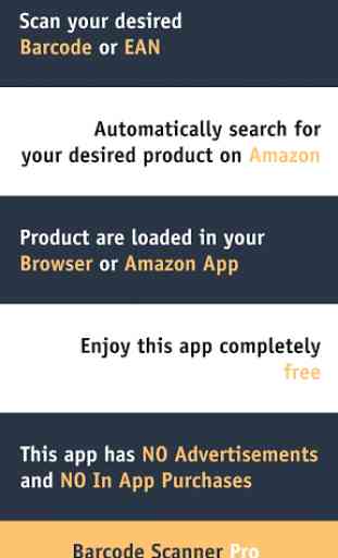Barcode Scanner Pro for Amazon Shopping 3