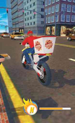 Big Pizza Delivery Boy Simulator 4