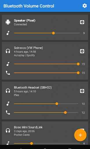 Bluetooth Volume Manager 1