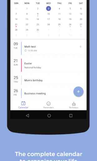 Calendar - Agenda, Tasks and Events 1