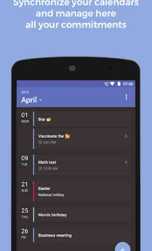 Calendar - Agenda, Tasks and Events 2