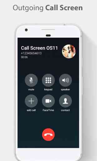 Call Screen Theme OS 11 Phone 8 4