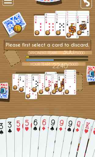 Canasta Multiplayer - Free Card Game 3