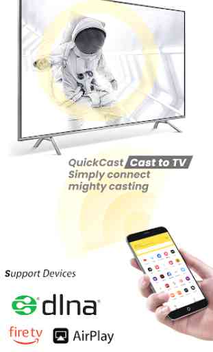 Cast to Chromecast Fire TV Android Smart TV ROKU 1