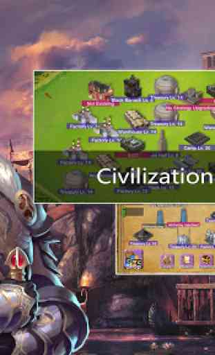 Civilization & Empires : Age of World War Clash 4