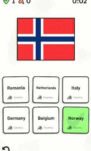 Countries of Europe Quiz - Maps, Capitals, Flags 2