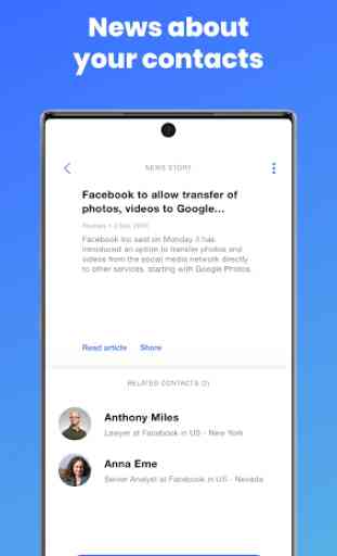 Covve: Ultimate address book app for contacts 4