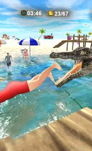 Crocodile Simulator Attack Game 3D 1