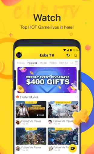 Cube TV - Live Stream Games Community 1