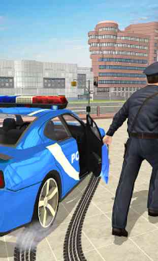 Drive Police Car Gangsters Chase : Free Games 2