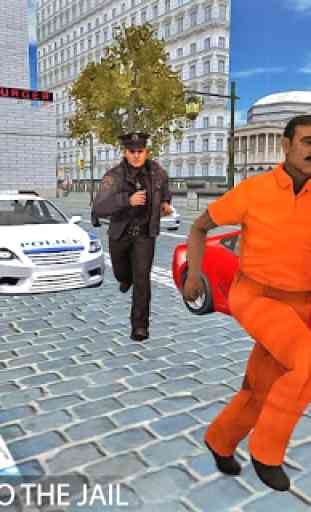 Drive Police Car Gangsters Chase : Free Games 4
