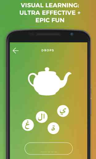Drops: Learn Arabic language and alphabet for free 1