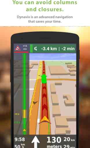 Dynavix Navigation, Traffic Information & Cameras 3